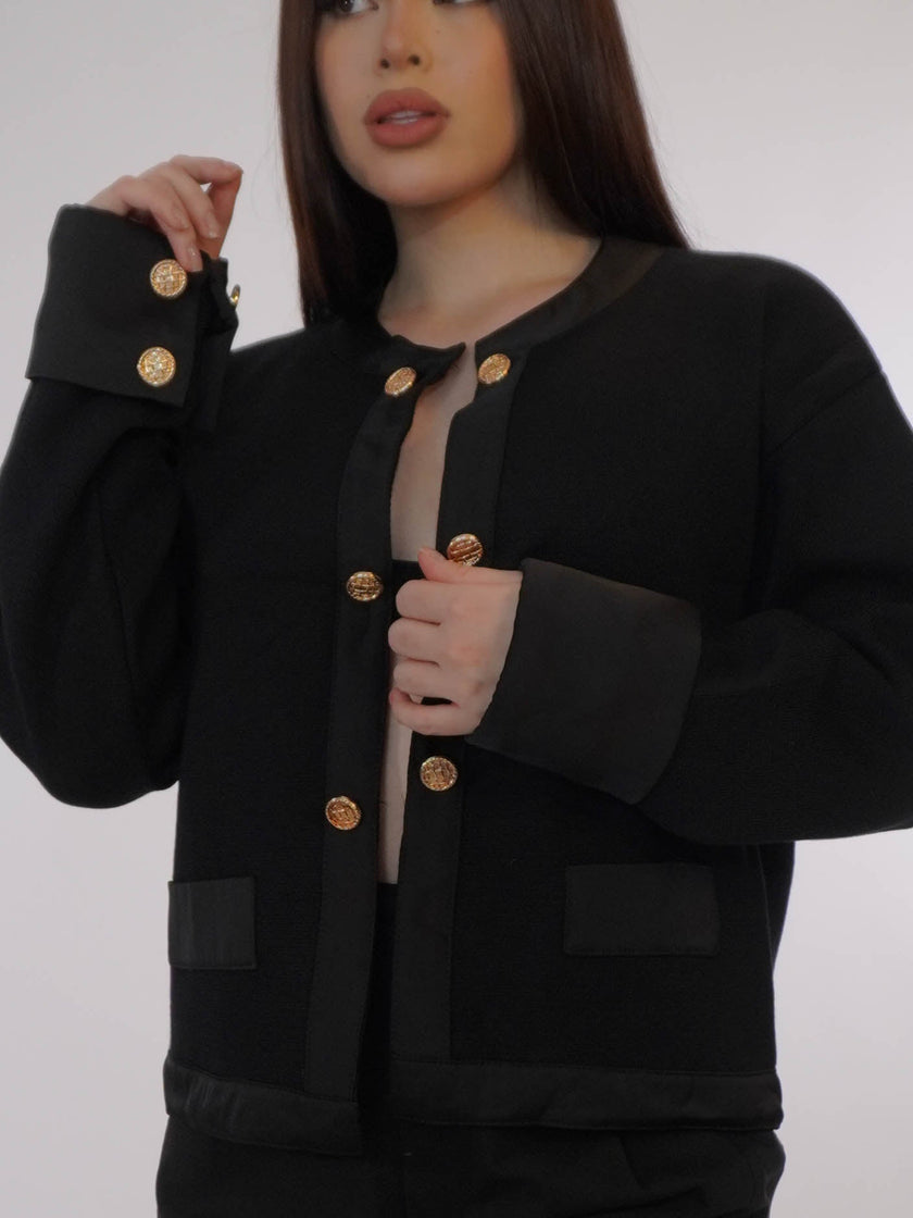 Cárdigan punto botones - ELEMÉ BRAND CO. - Top - “Envío a toda Colombia” “Compra segura en línea” “Tienda de ropa en línea”