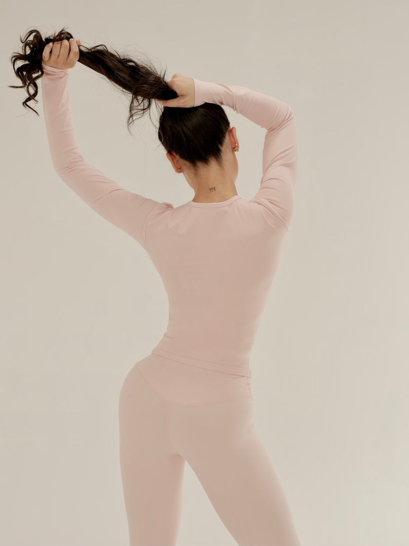 Set buso manga larga y leggins - Rosado - ELEMÉ BRAND CO. - Set - “Envío a toda Colombia” “Compra segura en línea” “Tienda de ropa en línea”