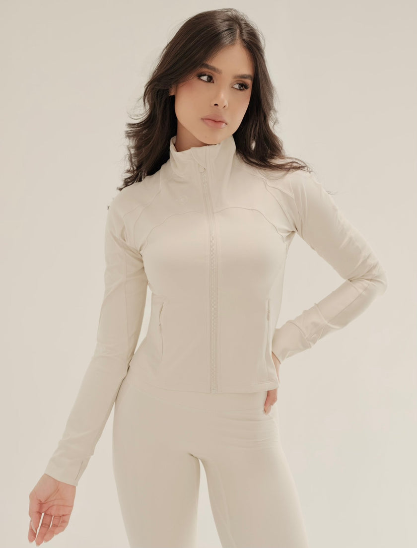 Set leggins chaqueta - Crudo - ELEMÉ BRAND CO. - Set - “Envío a toda Colombia” “Compra segura en línea” “Tienda de ropa en línea”