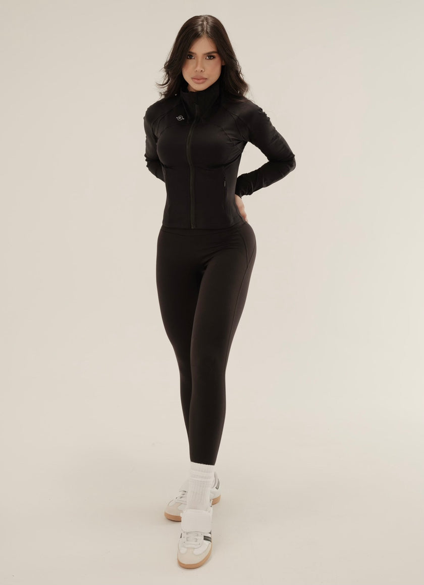 Set leggins chaqueta - Negro - ELEMÉ BRAND CO. - Set - “Envío a toda Colombia” “Compra segura en línea” “Tienda de ropa en línea”